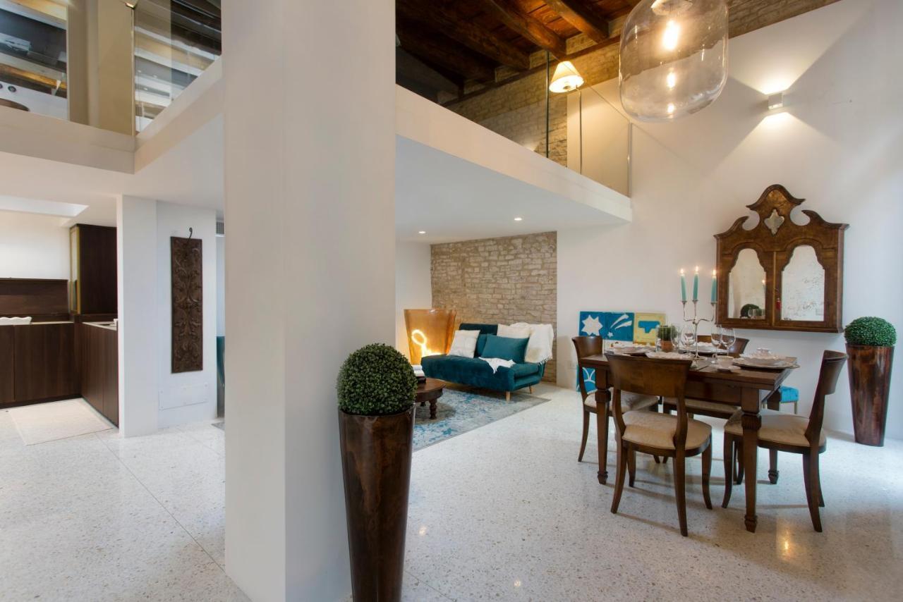 Apartmán Italiahaus - Ca' Olivo Loft With Canal View In Rialto Benátky Exteriér fotografie