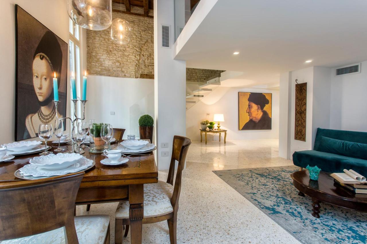 Apartmán Italiahaus - Ca' Olivo Loft With Canal View In Rialto Benátky Exteriér fotografie